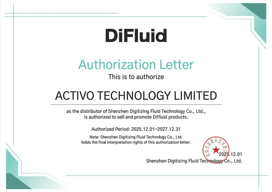 DiFluid Official Authorization Letter
